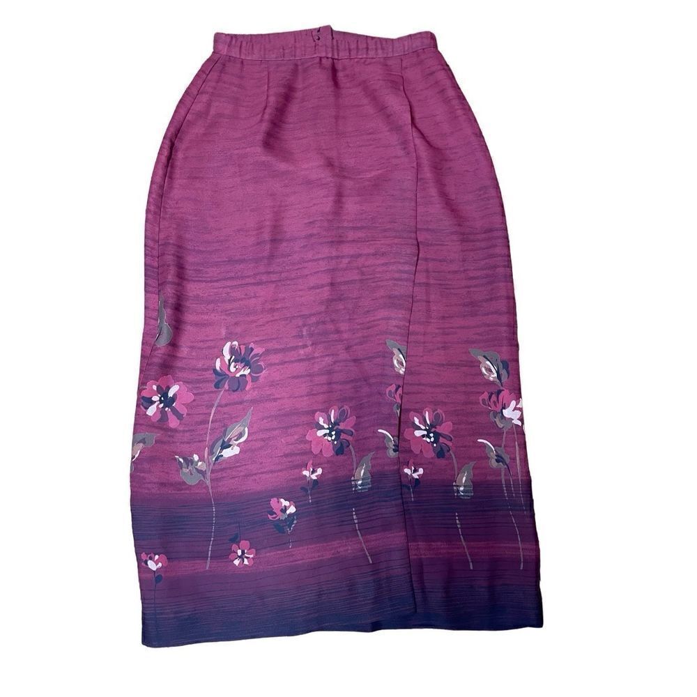 Vintage Pendleton Floral‎ skirt, Size 6 Petit
